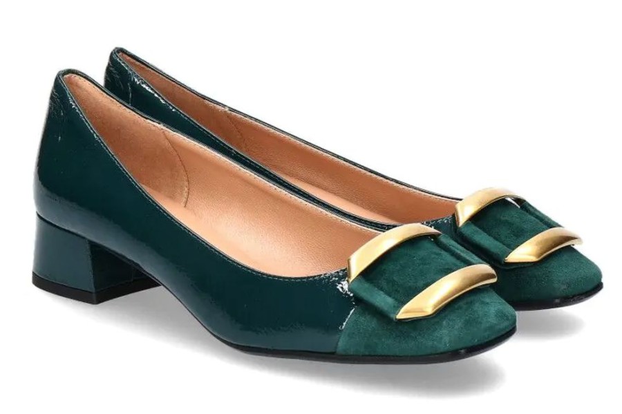 Damen Status Pumps | Status Pumps A637 Vernice Amalfi Pino- Gru00Fcn