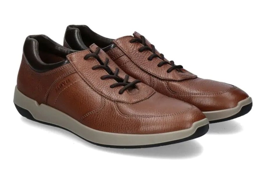 Herren Lloyd Sneakers | Lloyd Sneaker Argos Absolute Calf Havanna T.D.Moro (40)