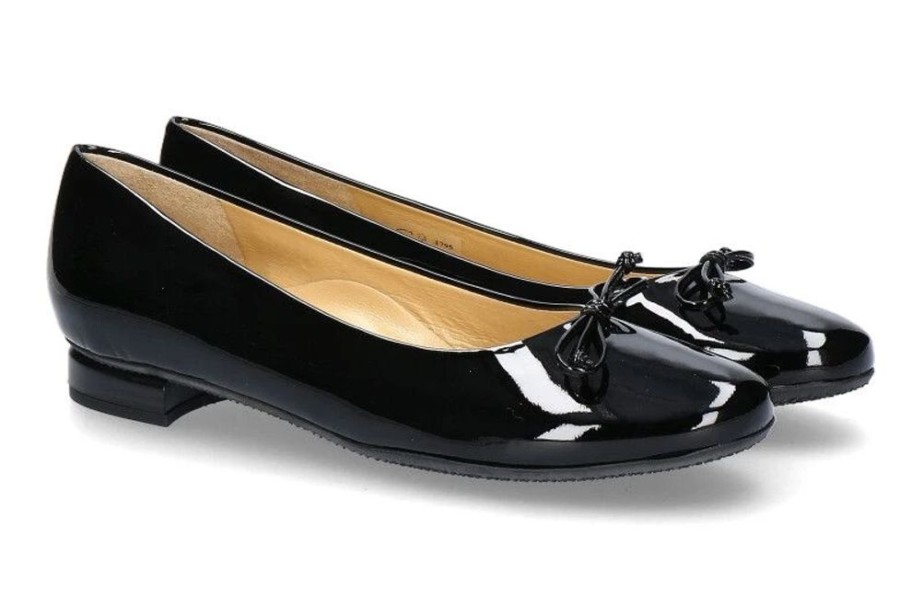 Damen Brunate Ballerinas | Brunate Ballerina Terri Softlack Nero (36)