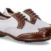 Damen Tee Golf Shoes Golfschuhe | Tee Golf Shoes Damen- Golfschuh Sally Sapin Brandy Bianco (40)