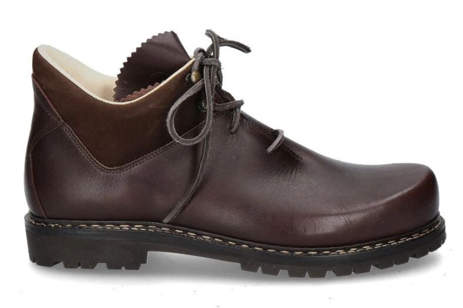 Herren Haferl Original Trachtenschuhe | Original Haferl Trachtenboots Richard Rindleder Kaffee (46)