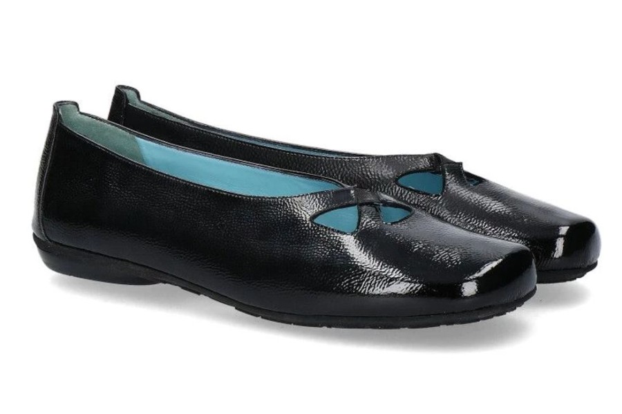 Damen Thierry Rabotin Ballerinas | Thierry Rabotin Ballerina Gillian Vernice Nero (39)