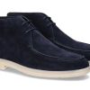 Herren Church's Schnurer | Church'S Stiefelette Goring Soft Suede Navy