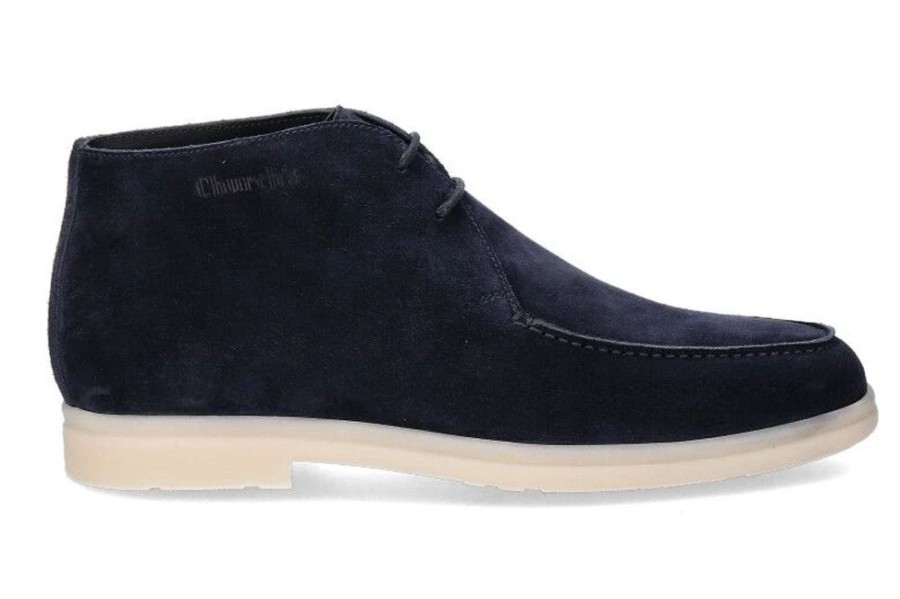 Herren Church's Schnurer | Church'S Stiefelette Goring Soft Suede Navy