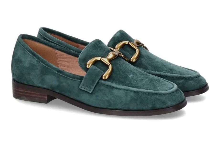 Damen Bibi Lou Slipper | Bibi Lou Loafer Zagreb Verde- Gru00Fcn