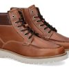 Herren Marc O'Polo Stiefeletten / Stiefel | Marc O'Polo Stiefelette Boot Cognac- Mittelbraun