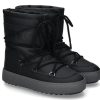 Damen Moon Boot Booties | Moon Boot Snowboot Ltrack Tube Rubber- Schwarz