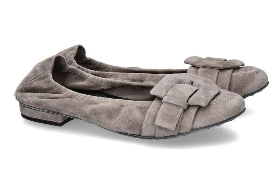 Damen Kennel und Schmenger Ballerinas | Kennel & Schmenger Ballerina Malu Samtziege- Grey