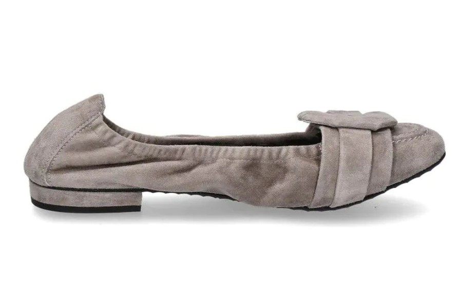 Damen Kennel und Schmenger Ballerinas | Kennel & Schmenger Ballerina Malu Samtziege- Grey