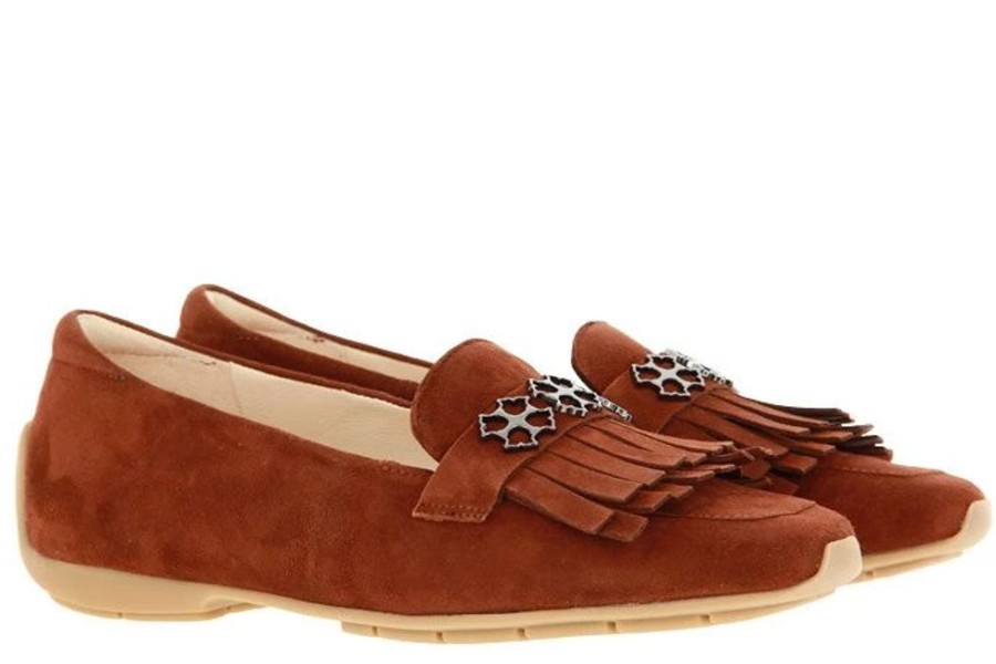 Damen Peter Kaiser Mokassin | Peter Kaiser Slipper Alice Sable Suede (39U00Bd)